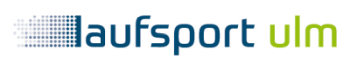 Logo laufsport ulm Sportphysio-Training-Events