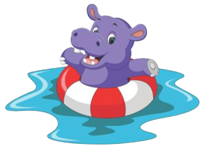 Logo Happy Hippos – Schwimmverein Liezen