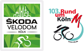 Logo Rund um Köln & SKODA Velodom
